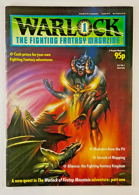 Warlock Magazine, la revista de Fighting Fantasy
