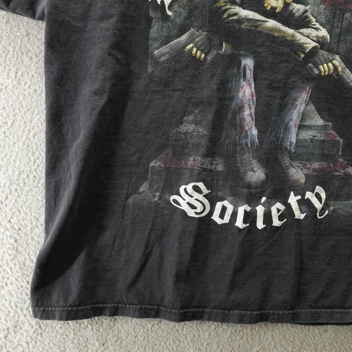 Black Label Society Shirt Adult Extra Large Black Skeleton Cross Grunge Men's - Picture 6 of 13