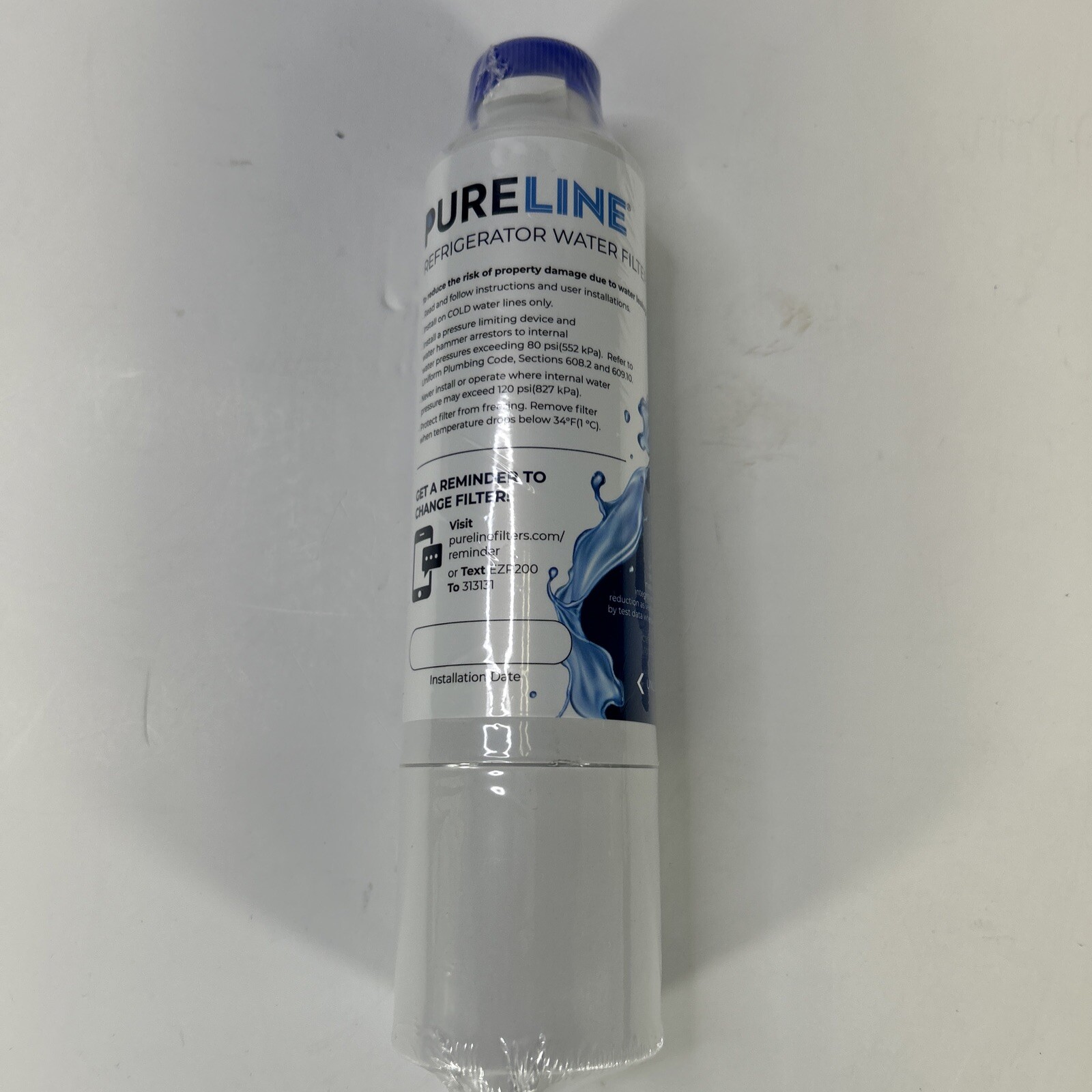 Pureline PL-200 Refrigerator Water Filter Brand New & Sealed