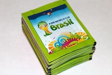 Panini WC WM BRASIL 2014 14 &ndash; 50 x T&uuml;te packet bustina sobre pochette MINT
