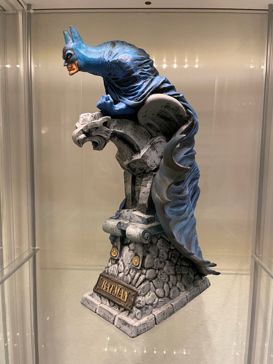 BATMAN ライト付き壁掛け彫刻 1992年 🔥🚨Vintage 1992 Headlites Batman 3D 26