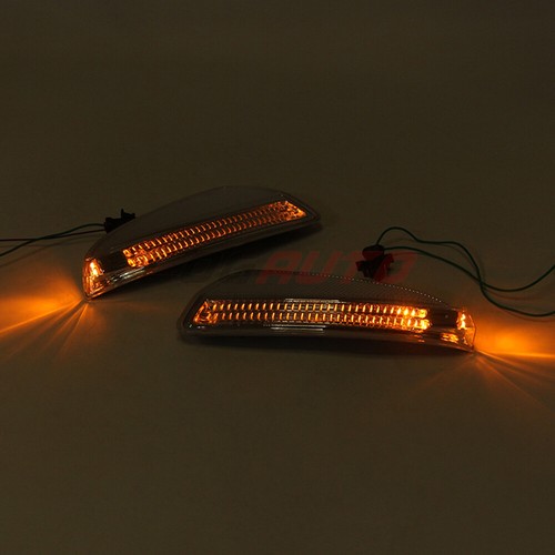 For Benz C-Class W204 C350 C300 C250 W164 LED Side Mirror Light w/ Turn Lamp L+R - Picture 12 of 12