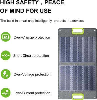 Ctechi faltbares Solarpanel 60Watt
