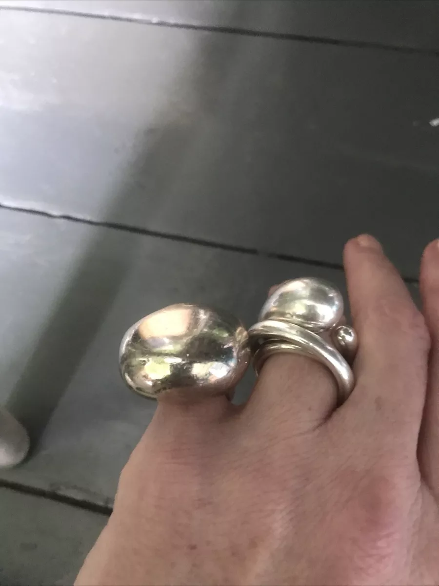 Georg Jensen CAVE ring by jacqueline rabun eBay