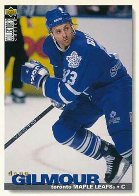 1995-96 Collector's Choice #5 DOUG GILMOUR - Toronto Maple Leafs
