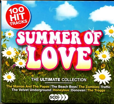 SUMMER OF LOVE THE ULTIMATE COLLECTION U M C ULTIM5CD001 2017 5CD 100 Hit Tracks