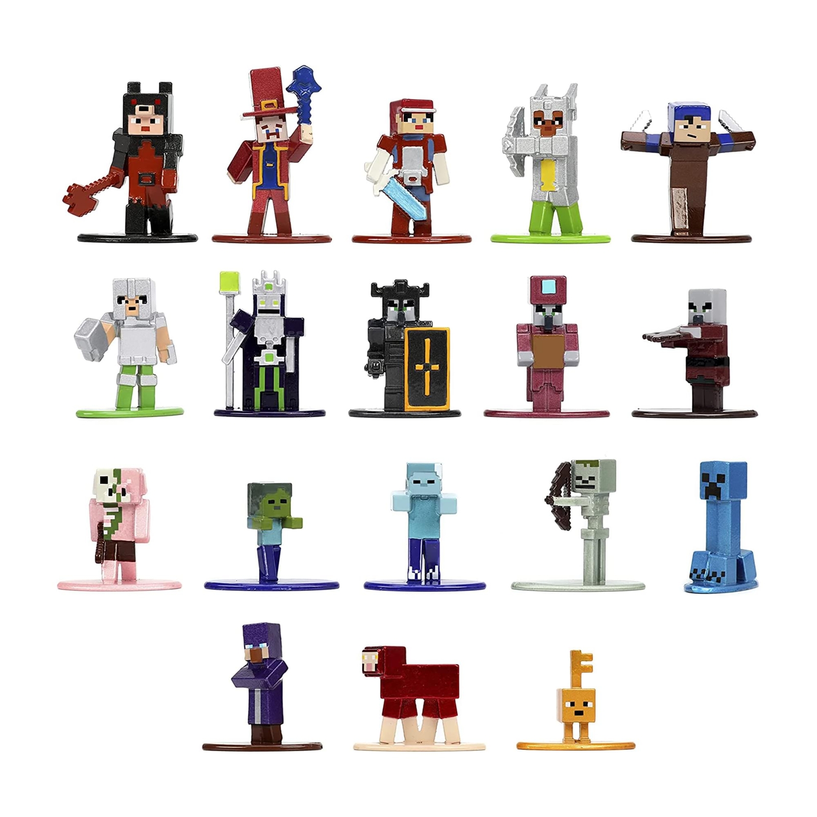 Minecraft Onda 7 Nano Metalfigs 18 Confezione 4.2cm Diecast Metallo Personaggi