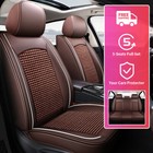 Ice Silk Leather Car Seat Covers Protector For Volkswagen Full Set/Front Cushion