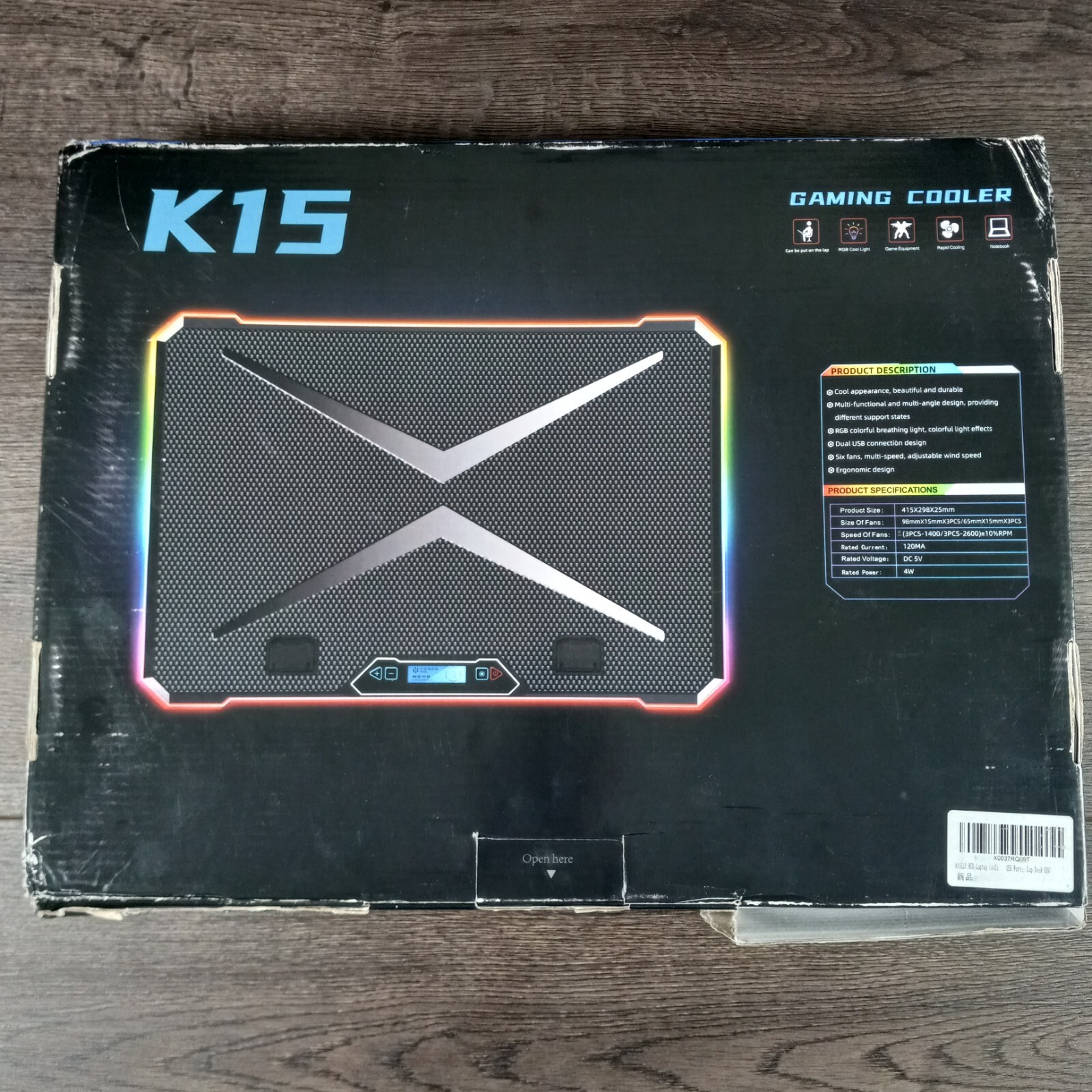 Kyolly K15 Gaming Laptop Cooling Pad eBay