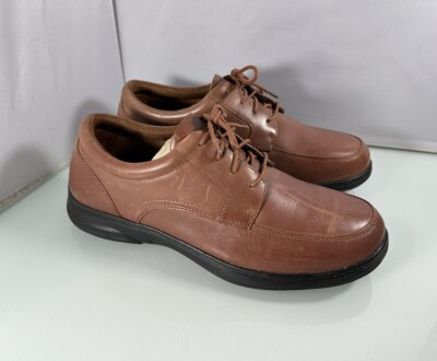 ANODYNE 12 Casual Dress Brown Oiled Leather Men's Shoes