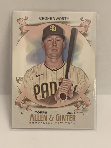 2021 Topps Allen And Ginter 99 Jake Cronenworth Rookie Card San Diego 