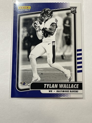 TYLAN WALLACE - 2021 Panini Instant NFL ""Novatos en blanco y negro"" #32 - 1/2728 - Imagen 2 de 4