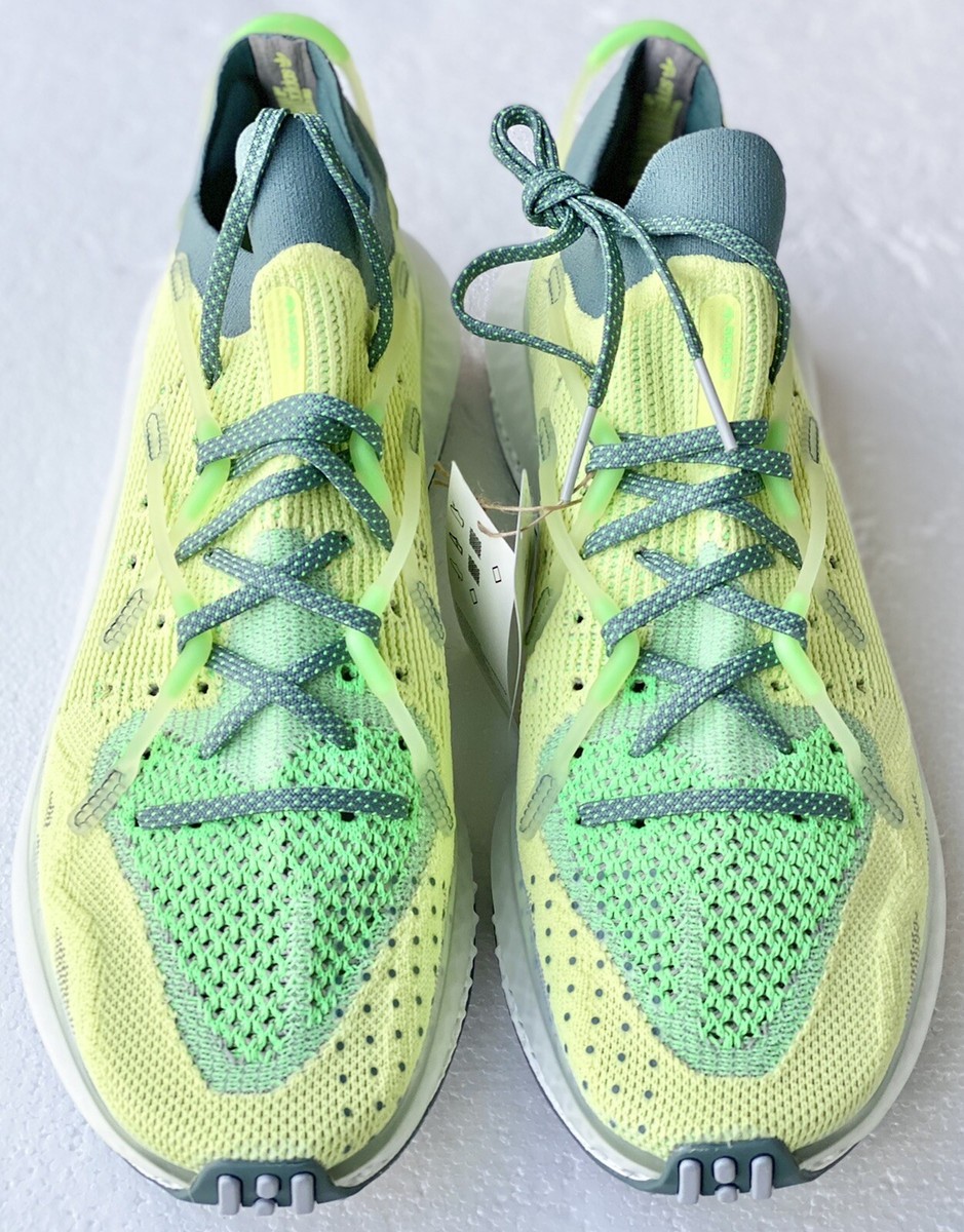 Adidas 4D Fusio “Semi Frozen Yellow” FY3603 Men's Size 13 Running