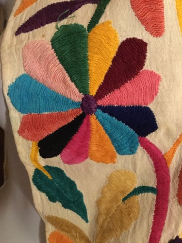 74” X 8” Colorful Handmade Wall Linen/Tapestry - Picture 5 of 12