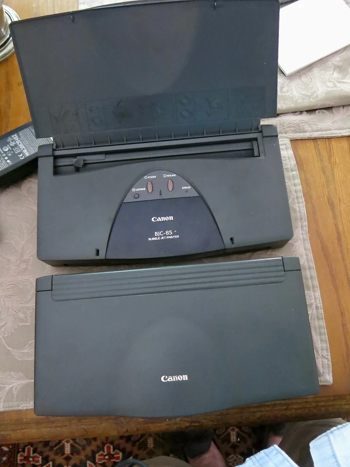 2 Canon BJC-85 Tintenstrahldrucker -  Reisedrucker - gebraucht - Bild 2 von 4