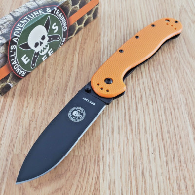 BRK Designed By ESEE Folding Knife 3.5'' AUS-8 Steel Blade G10/Stainless Handle