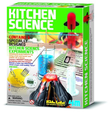 Kidz Labs KÜCHE WISSENSCHAFTSKIT Kinder Küche Wissenschaft Experiment Set Geschenk NEU