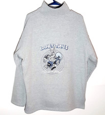 Looney Tunes Sweatshirt Pullover  Official Retro Warner Bros  Mens Large / XL