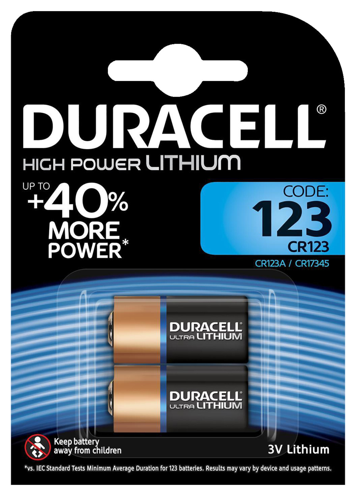 Thumbnail - Duracell Specialty Ultra Cr123a Batterie, Lithium, 3 Volt 2 Stück