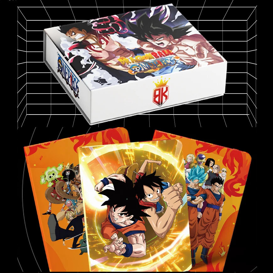 US One Piece x Dragon Ball Crossover Trading Cards Premium Booster