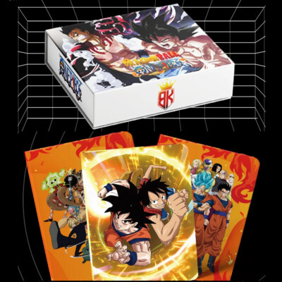 US One Piece x Dragon Ball Crossover Trading Cards Premium Booster