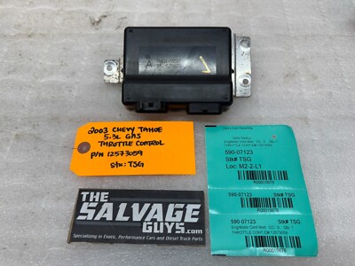 03-05 OEM Chev Tahoe Yukon 5.3L Drossell Stellmotor Kontrolle Modul Tac 12573059