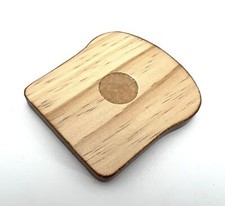 Melissa  Doug Grocery Breakfast Food Replacement Wooden Bread Toast Slice