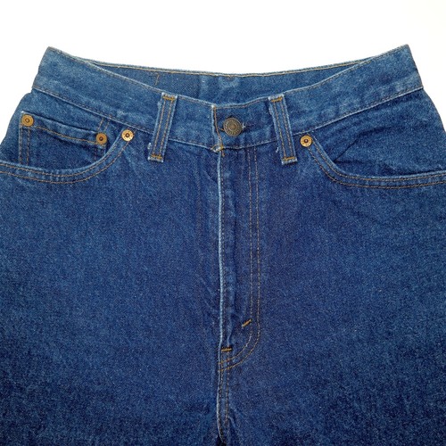 JEANS DE COLECCIÓN ORIGINALES LEVIS 505 RELAX FIT TALLA 12 W26 DE ALTO RASGO HECHOS EN EE. UU. - Imagen 5 de 8