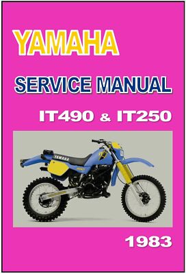 YAMAHA Workshop Manual IT490 & IT250 1983 Service & Repair IT490K IT250K