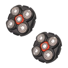 1-2PACK Shaver Replacement Heads Compatible with Microtouch Titanium Head Shaver