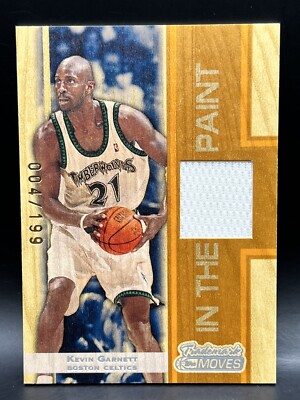 2007 Trademark Moves Kevin Garnett 4/199 NM+ Timberwolves