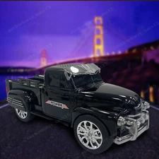 Bluetooth 1953 Hot Rod Pickup Truck Replica Speaker w/FM Radio & LED Party Light