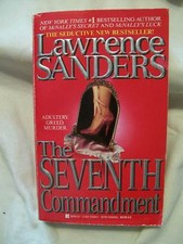 LAWRENCE SANDERS SEVENTH COMMANDMENT 1992 PAPERBACK 