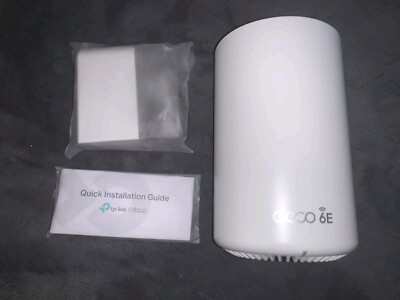 TP-Link - Deco XE75 Pro AXE5400 Tri-Band Mesh Wi-Fi 6E System (1-Pack) - White