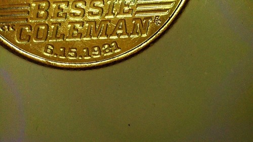 2023 P Bessie Coleman Quarter Dollar Designer Initials EC Doubling - Picture 12 of 21