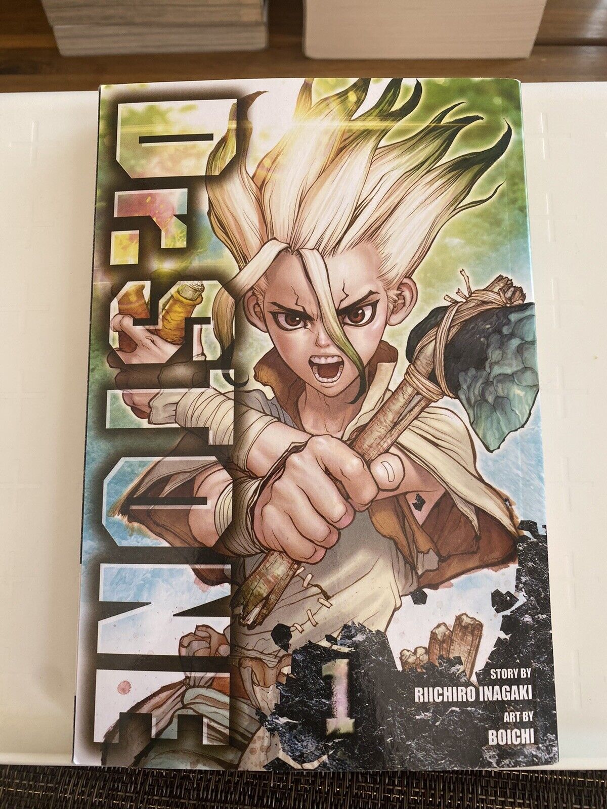 Dr. STONE English Manga Vol 1 - 5 Viz NEW Lot Of 5 Fast🛳️💨