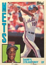 1984 Topps #182 Darryl Strawberry