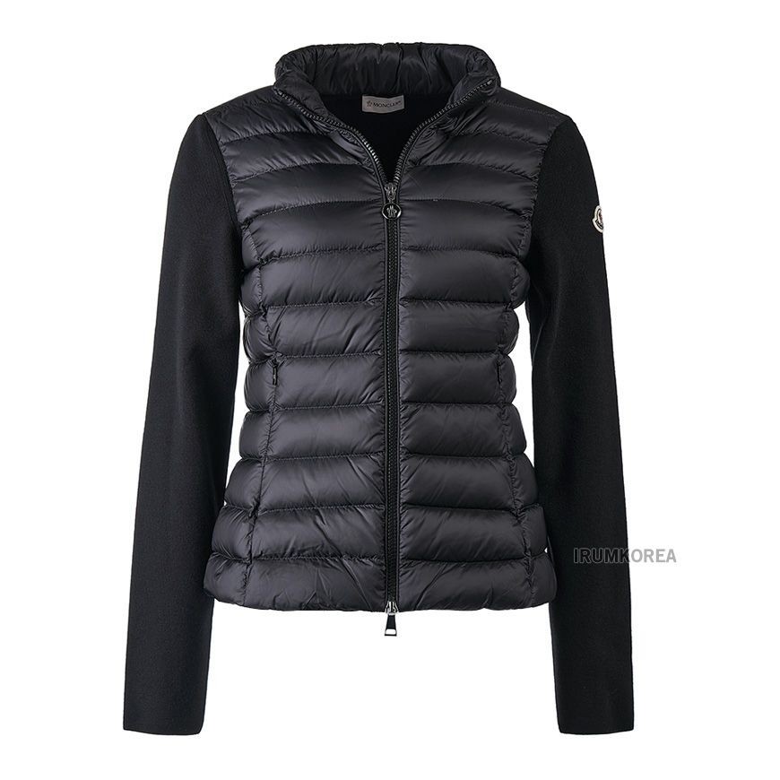 Moncler Women's Padding Wool Zip-Up Cardigan 144187903 thumbnail 10