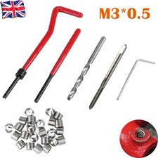 M3 x 0.5 - Fits Helicoil - Wire Thread Insert Repair Kit Stainless Steel 30 in 1