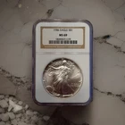 1986 American Silver Eagle NGC MS69 - First Year of Issue