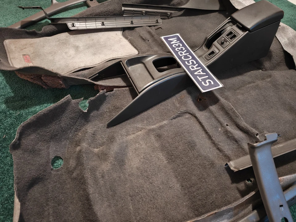 Subaru Impreza 1998-2001 cupé alfombra consola interior lote restauración GC8 2,5RS Foto 4 de 4