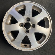 Honda Machined Silver Civic OEM Wheel 15x6 1999-2000 Original Alloy Rim 63793