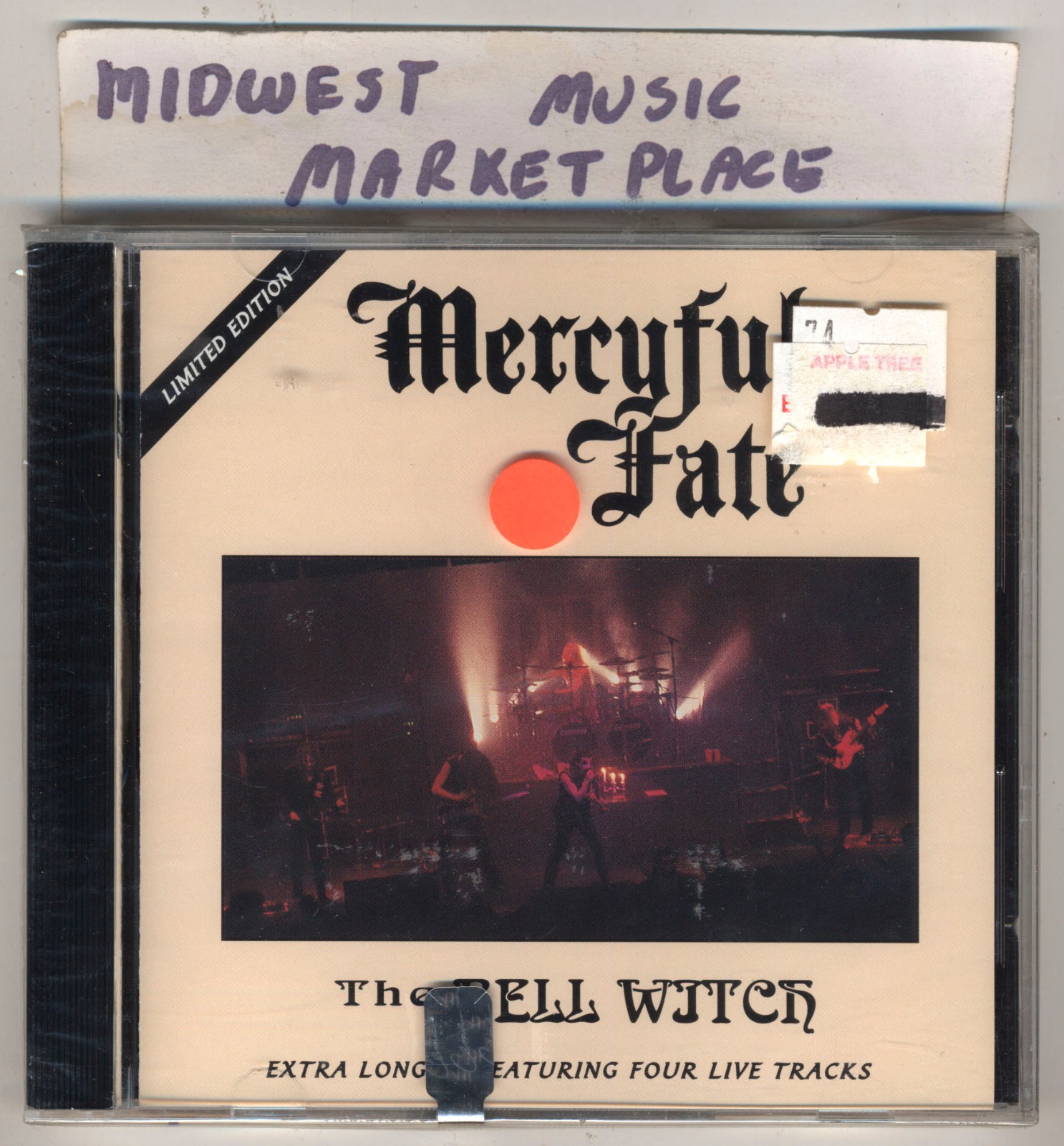 Mercyful Fate - The Bell Witch - Brand New MINT Sealed 1994 Metal Blade EP CD
