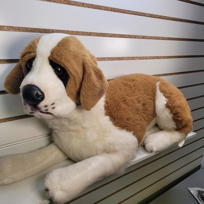 E & J Classic Prima 26 Inch St Bernard Plush Stuffed Animal Dog Realistic