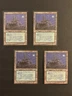 *** Castle Sengir x4 *** NM+ NEVER PLAYED Homelands MtG Magic FAST SHIPPING
