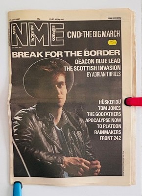 New Musical Express [NME] (04/25/1987) (Deacon Blue on Cover)