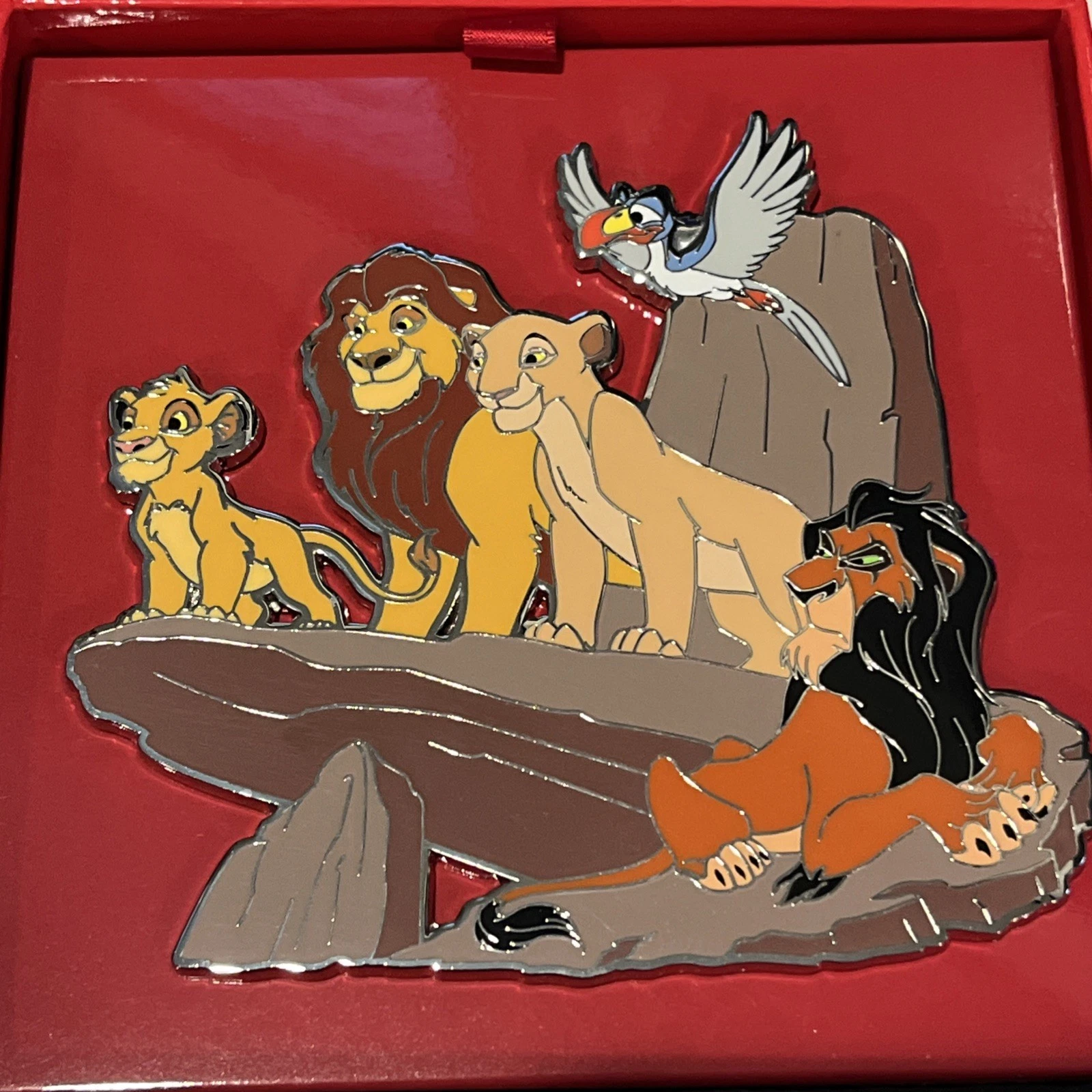 4 Disney Pin Lion King - Bailey - Tax - Louis