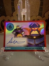 Topps Disneyland 70th Anniversary Zurg Voiced By Andrew Stanton Autograph 3/5