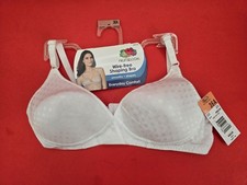 NEW: Womens Fruit of the Loom Wire Free Shaping Bra Everyday Comfort 36A
