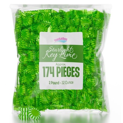 Starlight Candy, Individually Wrapped (2 Pound, Key Lime) 2 Pound